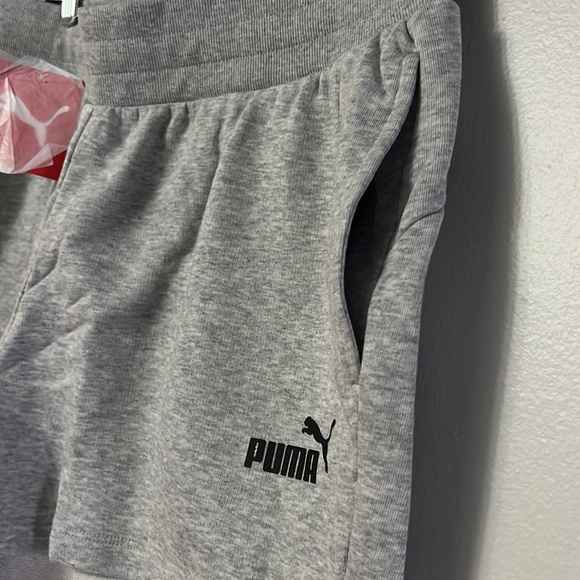 Puma Plus Size Fleece Shorts - Picture 6 of 7